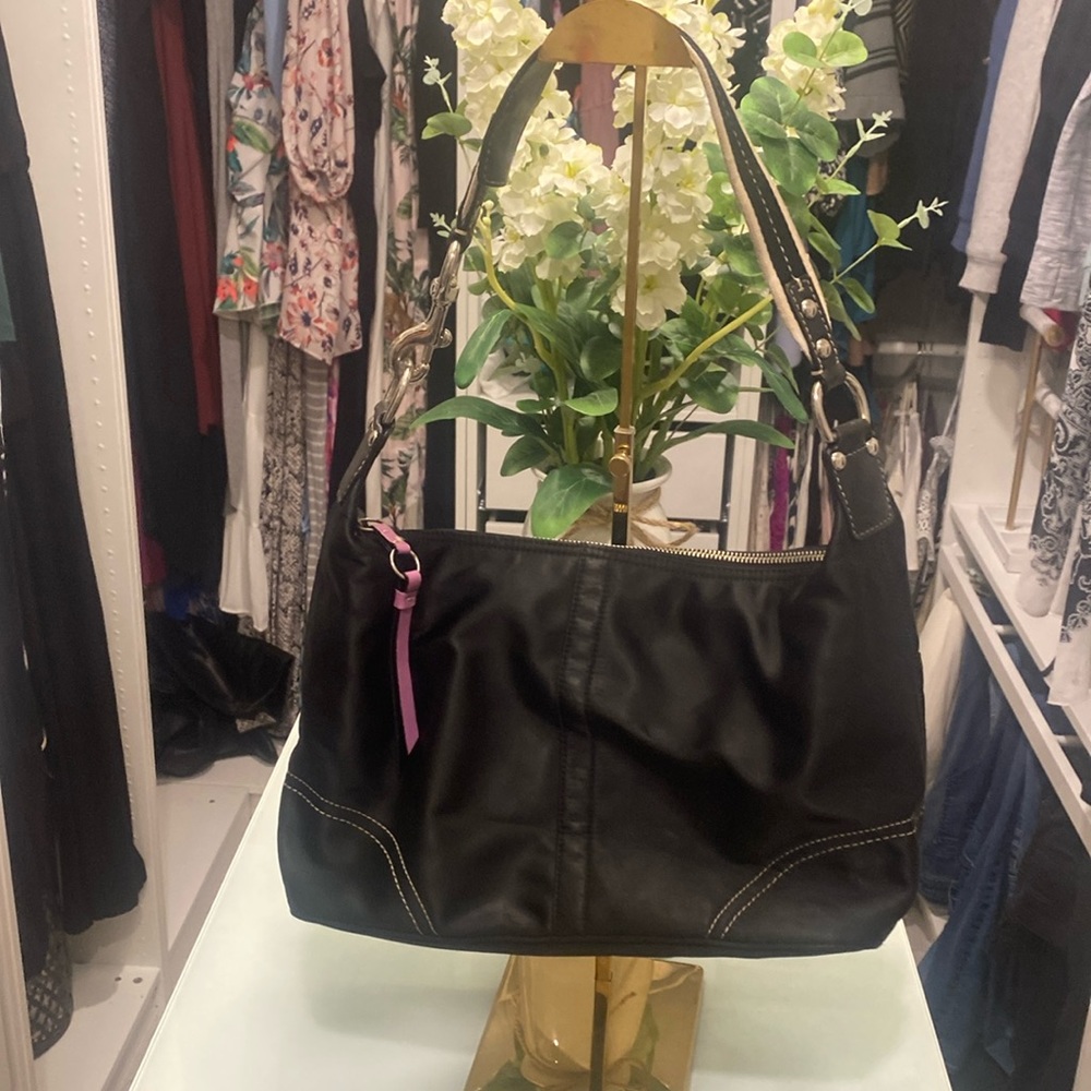 Black Coach Purse - 100% authentic